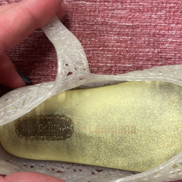 Mini Melissa Campana Zig Zag Mary Jane Shoe - Picture 2 of 4